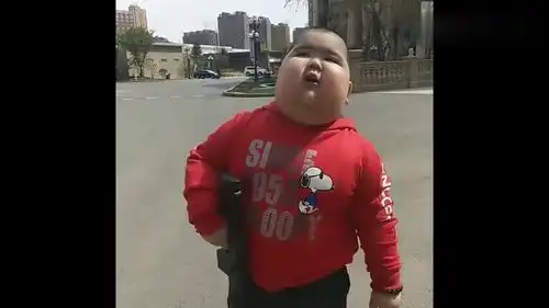  6岁小胖子实在太幽默,接下来的一番话,让我忍不住笑了