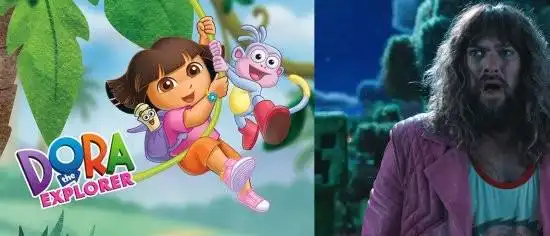 我的世界电影杰森莫玛造型被吐槽像爱探险的朵拉  我的世界电影杰森莫玛造型被吐槽像爱探险的朵拉