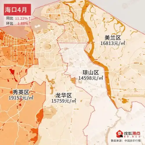 权威发布2021年4月热门城市房价地图
