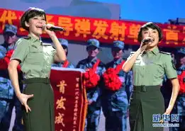  总政演唱会上大腕们登台献唱
