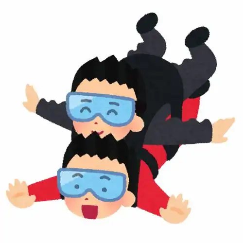  奥运会亚运会体育项目跳伞设计游泳比赛各项比赛奥运火炬观光团卡通插画免扣素材手绘png23插画运动比赛健身