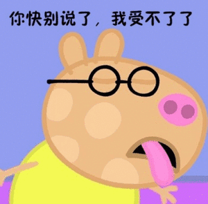 搞笑表情包动态图片小猪