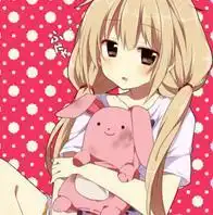 抱着鲨鱼玩偶的女生的动漫图片  抱着鲨鱼玩偶的女生的动漫图片