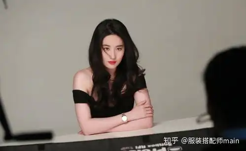  刘亦菲离开ps更动人穿红衣涂红唇拍大片,隐约肌肉臂太有侠女范