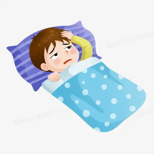  一组心理疾病失眠心理焦虑插画人物合集四png图片素材下载人物png熊猫办公