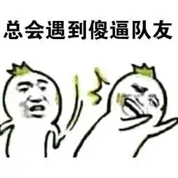  每次玩游戏遇到坑队友的我,热门表情包