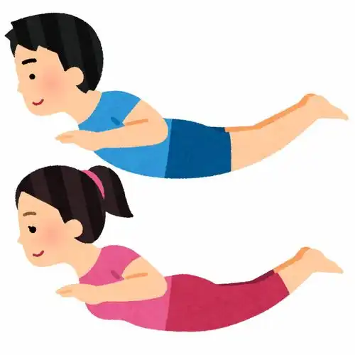  瑜伽形体做操做早操拉伸打太极锻炼身体健身锻炼卡通插画免扣素材手绘png18插画运动比赛健身