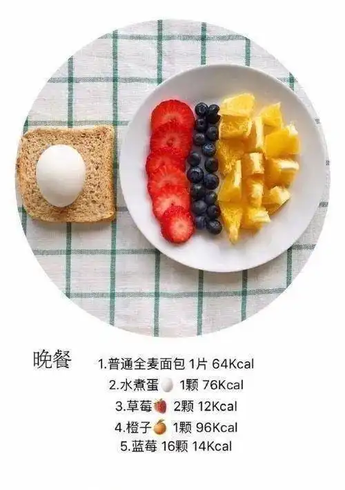  超低热量的一日三餐,一天瘦一斤