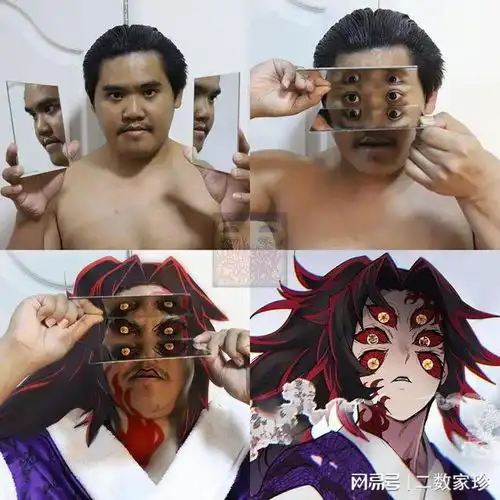  低成本创意爆棚鬼灭之刃cosplay达人带来多图合集