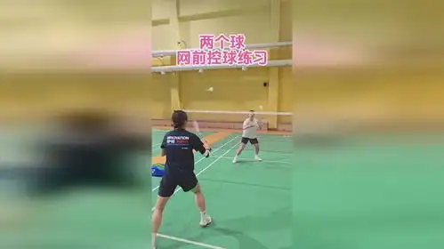  这就是羽毛球带来的快乐眼疾手要快好玩着呢
