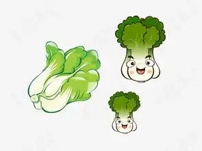  创意卡通白菜素材图片免费下载高清效果元素psd千库网图片编号3270418