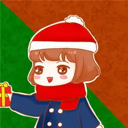  2018二次元圣诞动漫情侣头像大全圣诞也要过的红红火火