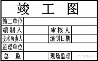  全套竣工图编制内容与审核规定,项目经理必学