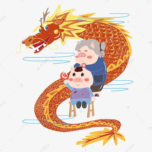  春节龙抬头美发剃头png素材图片免费下载千库网
