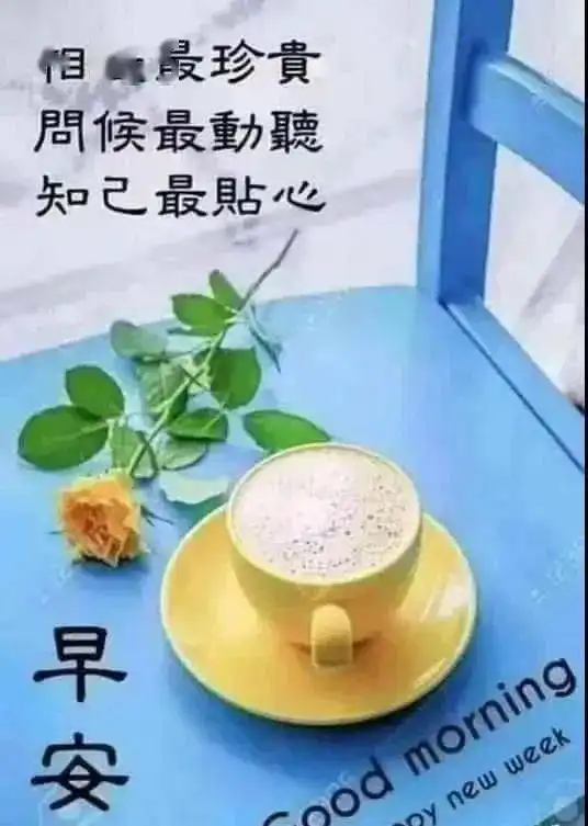  8张不用打字就可以聊天的春日早安问候图片创意好看的春天早上好问候祝福语表情图片