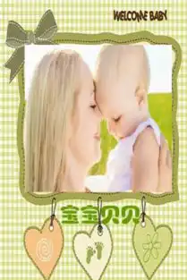  精美宝宝贝贝男女通用朋友礼物8x12双面水晶银盐照片书22p
