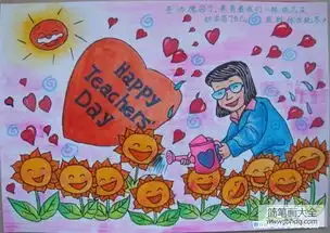教师节的画画图片大全