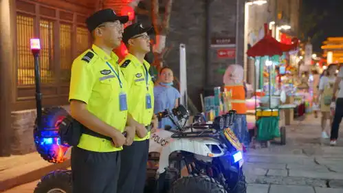  组图全力护航地摊经济,山西公安上街了