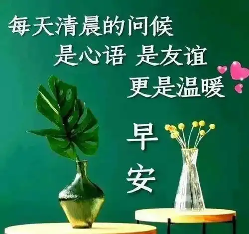  早安问候朋友的暖心祝福语短信,最漂亮的早安祝福文字图片