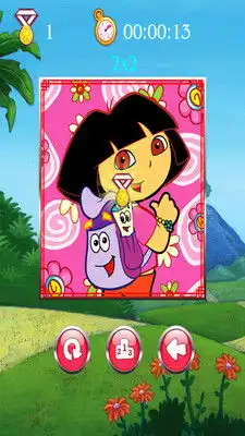 爱探险的朵拉拼图  爱探险的朵拉拼图