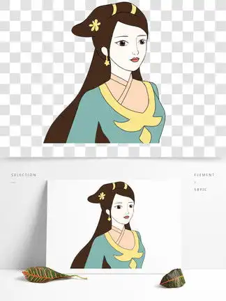  图片免费下载手绘古装女素材手绘古装女模板千图网