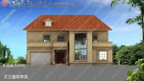 农村小别墅图片大全首层227平方米农村自建房设计图大全  农村小别墅图片大全首层227平方米农村自建房设计图大全