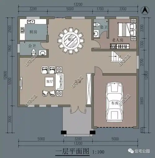 农村自建房精选图库20套带封闭式车库住宅户型  农村自建房精选图库20套带封闭式车库住宅户型