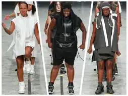  时装秀的胖子鸡窝头惊呆小伙伴们