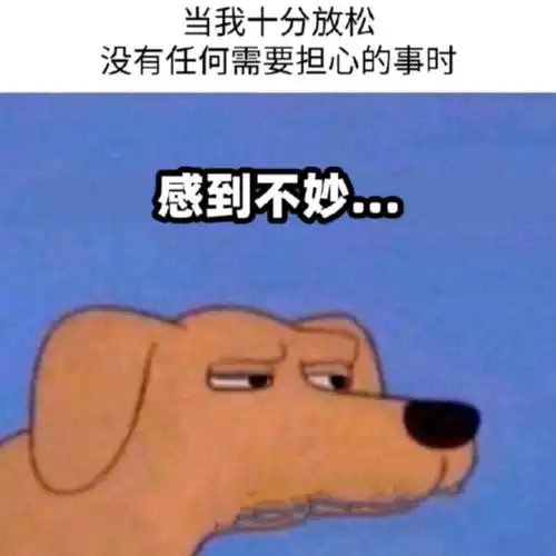  搞笑趣图当我十分放松,没有任何需要担心的事时