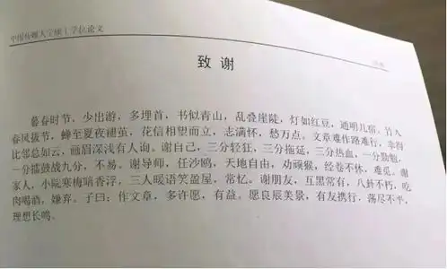  炸了两篇毕业论文致谢同一个女朋友导师疯狂提醒同学你绿了