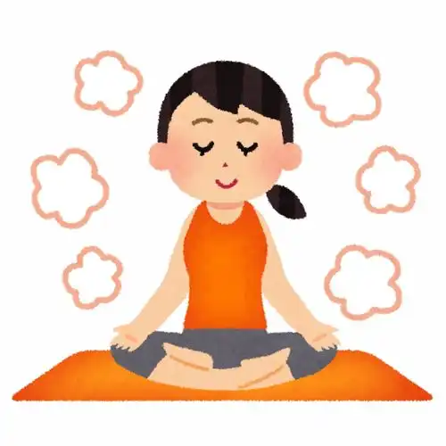  瑜伽形体做操做早操拉伸打太极锻炼身体健身锻炼卡通插画免扣素材手绘png23插画运动比赛健身