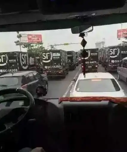  搞笑gif今早上雾散的快,容易被发现
