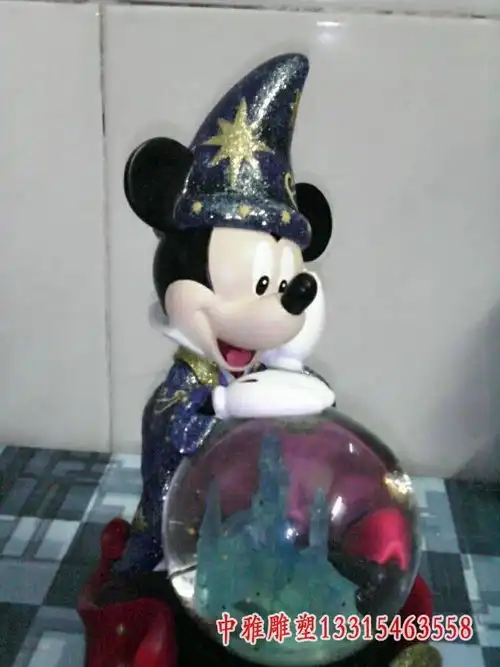  玻璃钢唐老鸭米老鼠雕塑玉溪树脂米老鼠雕塑加工厂