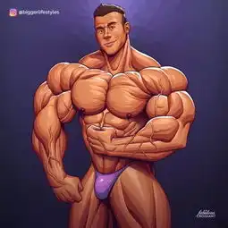  这一组肌肉爆炸的漫画,太牛b了