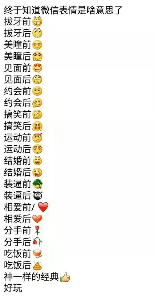 夫妻床头笑话终于知道微信表情是啥意思了,爆笑 夫妻床头笑话终于知道微信表情是啥意思了,爆笑