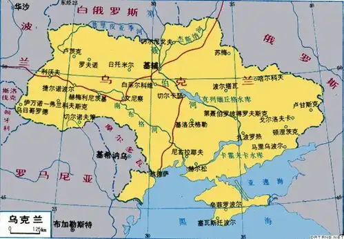  俄罗斯地图不被承认的六个地区索列达尔市地图位置