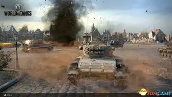  长枪大炮战个痛坦克世界曝ps4版1080p截图