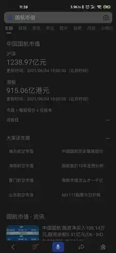  本来不想说话的,这几天吧里一直在说四大航市值问题,发几张图给大家参考,欢迎留言讨