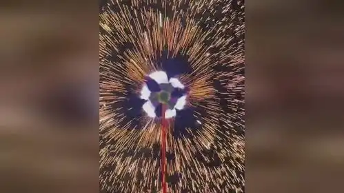  过年的氛围感提前搞起来顺风车烟花绝美绽放震撼又壮观