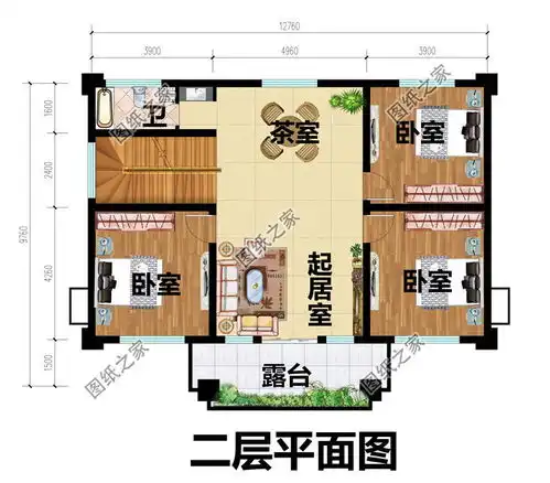 110平农村二层房屋设计图,户型特别接地气,造价经济还实用  110平农村二层房屋设计图,户型特别接地气,造价经济还实用