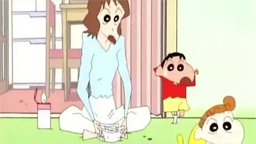  女人不明白的痛蜡笔小新沙雕搞笑