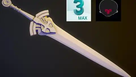  3d建模,这是谁的大宝剑,原来是这样做出来的
