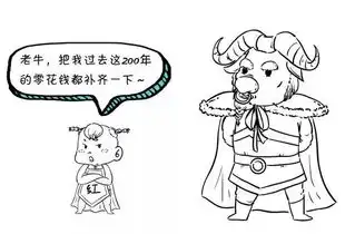 胖瘦卡通对比简笔画