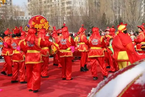 敲锣打鼓照片
