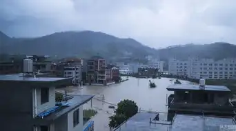  受台风鲇鱼影响福州出现多处涝点