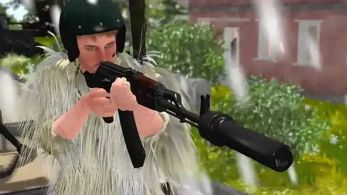 绝地求生搞笑动漫图片雪