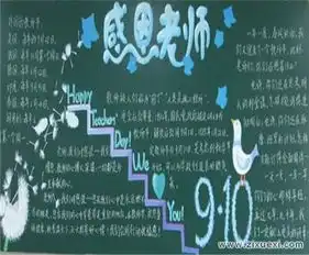  教师节黑板报教师是甘为平凡者