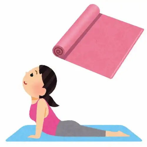  瑜伽形体做操做早操拉伸打太极锻炼身体健身锻炼卡通插画免扣素材手绘png28插画运动比赛健身