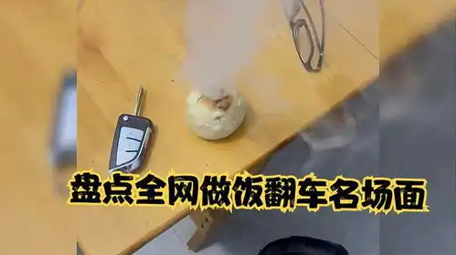  盘点全网做饭翻车名场面,厨房翻车搞笑名场面,没有她做不出来的