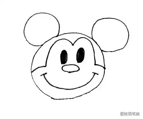  儿童轻松学画米老鼠